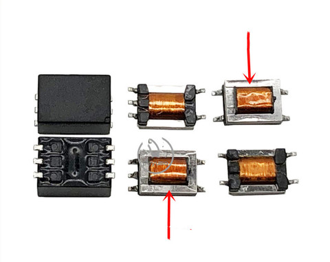 5pcs SMD Audio Transformer 600:600 1:1 Isolation Permalloy Digital Audio Signal Transformer 0.015W 4Pin 5Pin 6Pin Transformer ► Photo 1/1