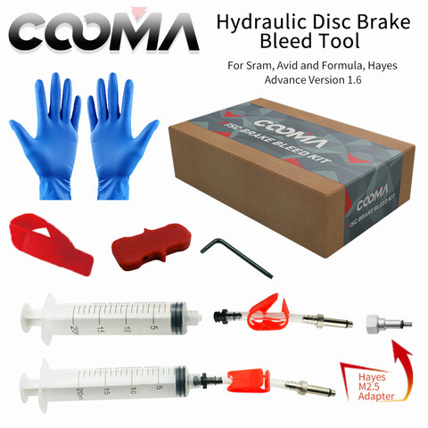 Bicycle Hydraulic Brake Bleed kit for AVID, Formula and Hayes, Advanced Version V1.6 ► Photo 1/6