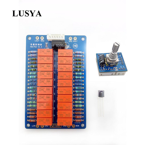 Lusya  Infrared Volume potentiometer remote control relay volume control board T1189 ► Photo 1/6