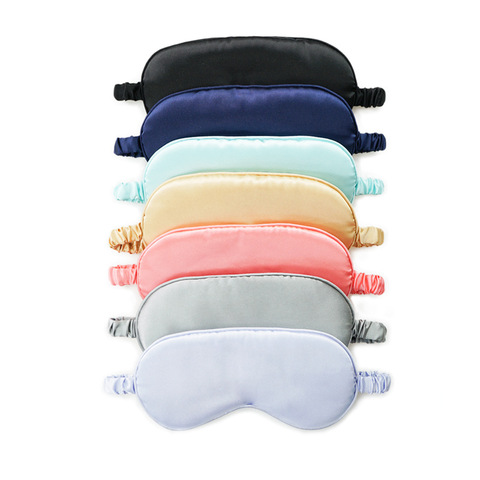 Silk Shading Sleeping Eye Mask Soft Comfort Multicolor Sleep Mask Cover Blindfold Shield Patch Eyeshade Health Sleeping Shield ► Photo 1/6