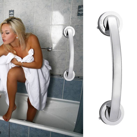 1pcs Suction Cup Armrest Safety Sucker Handrail Bath Door Non-slip Vacuum Handle Bathroom Toilet Railing Handrail Bathroom Tools ► Photo 1/6