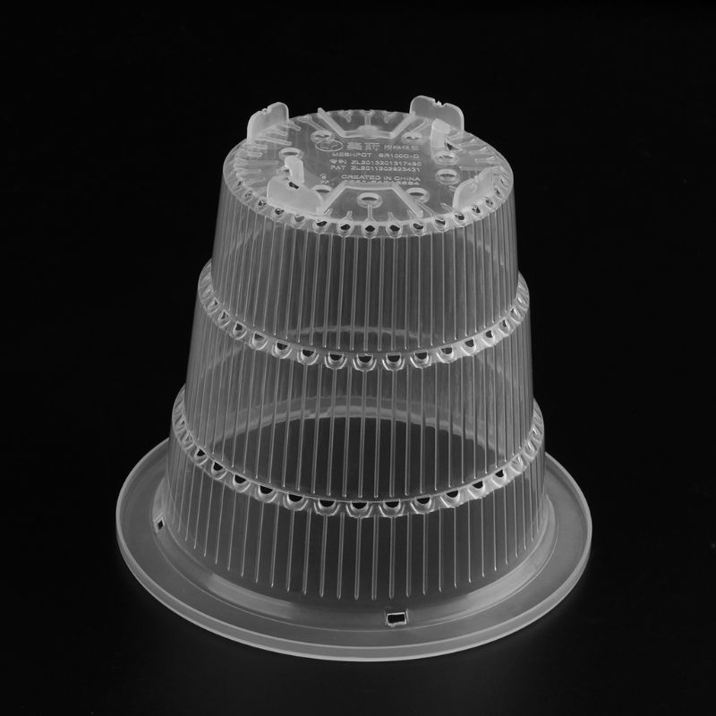 Mesh Pot Plastic Clear Orchid Flower Container Planter Home Gardening Decoration 