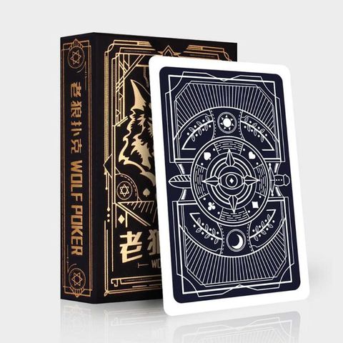 54pcs/set Paper Werewolves Poker Card Deck Family Party Board Game Playing Cards Beautiful Present Collection Pokers ► Photo 1/6