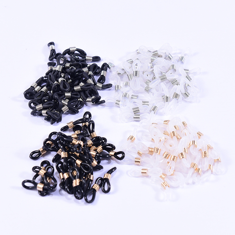 20 Pcs Ear Hook Eyeglasses Spectacles Chain Glasses Retainer Ends Rope Sunglasses Cord Holder Strap Retainer End Loop Connector ► Photo 1/6