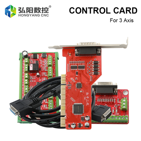 CNC High-Speed Motion Three-Axis Linkage Control Red Card V1.0 / V6.0 160K Stepper Motor Control Pulse Output ► Photo 1/1