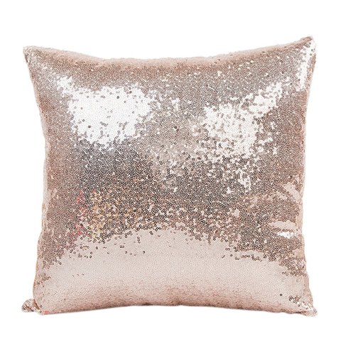 30x50cm/40x40cm Glitter Bling Throw Pillow Case DIY Sequin Pillowcase Throw Pillow Home Hotel Pillowcase Supply 4Color ► Photo 1/6