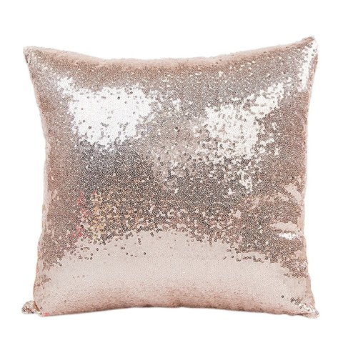 30x50cm/40x40cm Glitter Bling Throw Pillow Case DIY Sequin Pillowcase Throw Pillow Home Hotel Pillowcase Supply 4Color ► Photo 1/6