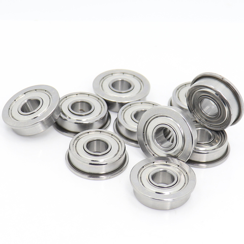 F608ZZ Bearing ABEC-5 (10PCS) 8*22*7 mm Flanged F608Z Ball Bearings F608 ZZ ► Photo 1/6