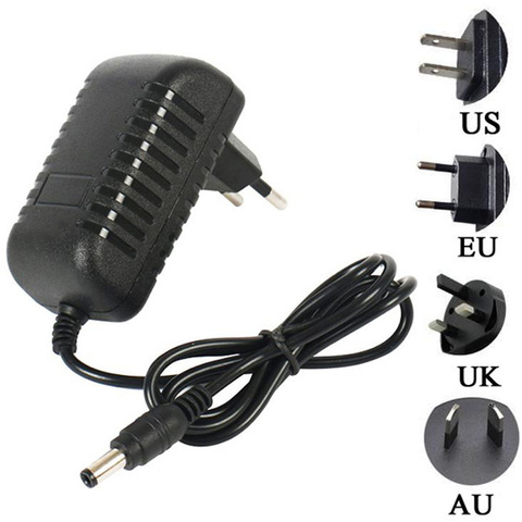 Russia Thailand 3V 5V 6V 7V 10V 9V 12V 1A 1.5A 2A AU US UK EU DC Power Adapter 5.5*2.5 Monitor Regulation Charger Adaptor Supply ► Photo 1/6