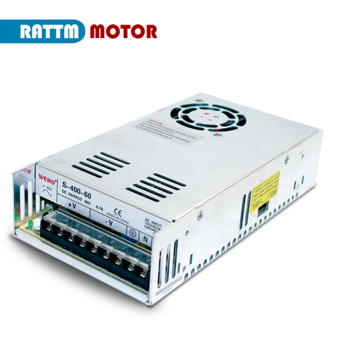 EU SHIP！400W 24V 60V 70VDC Single Output Switching Power Supply ► Photo 1/6