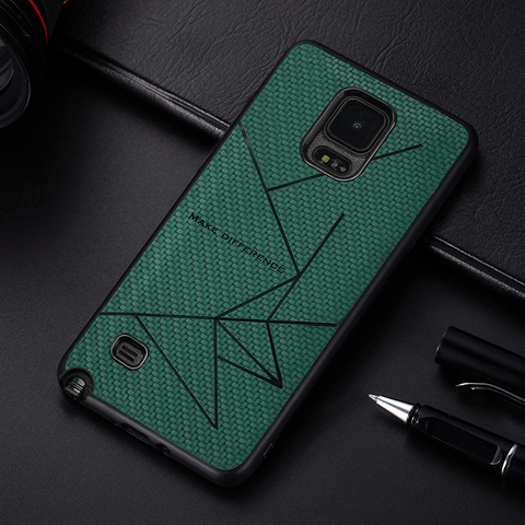 Bracket Soft Silicone Case For Samsung Galaxy S4 S5 Note 3 4  Leather Note3 Note4 Case For Samsung S4 S5 Note 3 Note 4 Case ► Photo 1/6