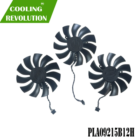 PLA09215B12H 12V 0.55A 4Pin For EVGA GTX1080TI FTW3 GTX 1080 Ti Black ELITE Fan Graphics Card Cooling Fan ► Photo 1/1