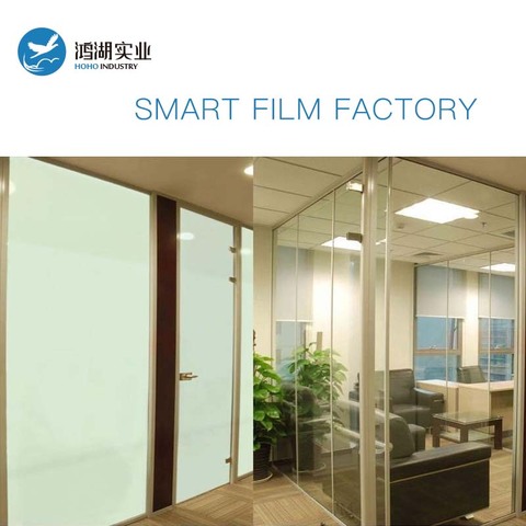 HOHOFILM 3colors Smart Film Window Film PDLC sample Switchable Film For Home,Building, hotel, office sticker Projection Film ► Photo 1/6