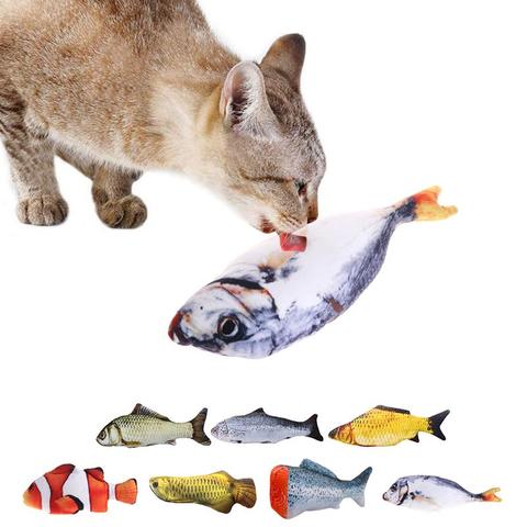 Dorakitten 1pc Creative Cat Toy Fish Shape Bite Resistant Catnip Cat Toy Pet Chew Toys Pet Interaction Supplies Cat Favors ► Photo 1/5