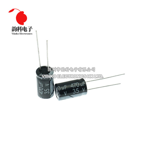 20pcs 35V Aluminum Electrolytic Capacitor 10UF 22UF 47UF 100UF 220UF 470UF 680UF 1000UF 2200UF 3300UF 4700UF 22000UF 47000UF ► Photo 1/6