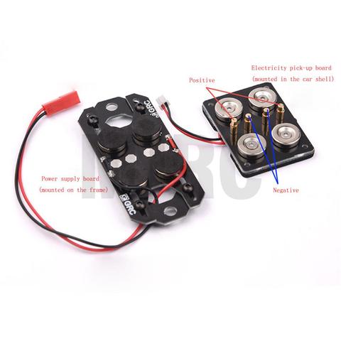 Professional Magnet Power Supply Body Post Universal Magnet Car Shell Column for 1:10 RC Cars Upgrade Parts Accessories ► Photo 1/6