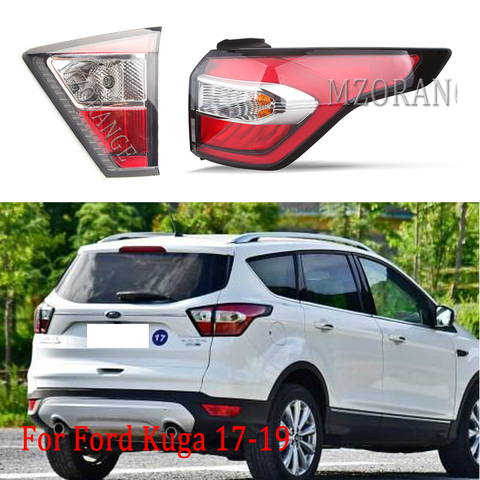 MZORANGE 1 PCS Tail Light For Ford Kuga 2017-2022 New Focus Sedan Tail Light Rear Lamp Left and Right Rear Fog Lights ► Photo 1/6