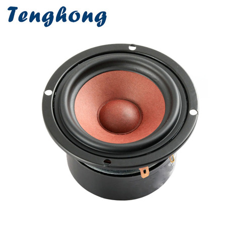 Tenghong 1pcs 3 Inch Audio Speaker 4Ohm 8Ohm 20W Full Range Hifi DIY Drum Paper Midrange Woofer Loudspeaker For Home Theater DIY ► Photo 1/6