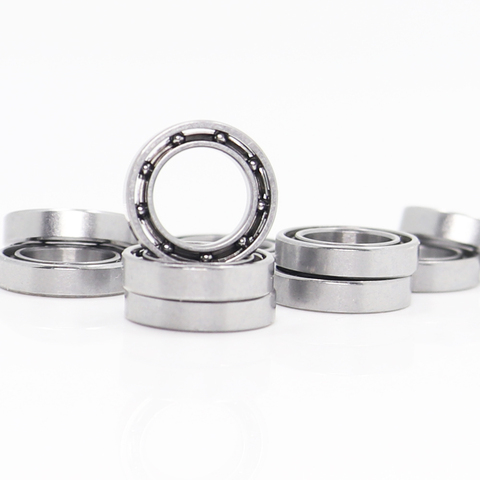 MR117 Bearing ABEC-1 (10PCS) 7*11*2.5 mm Miniature MR117 - Open Ball Bearings L-1170 ► Photo 1/6