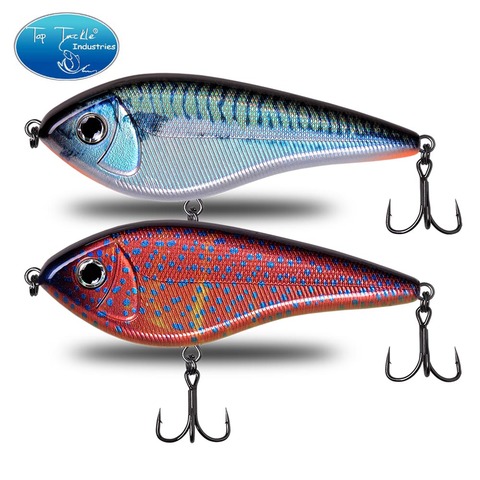 CF Lure 120mm 61g 11Color Laser Paper Hard Baits Slow Sinking Intruder Jerk bait Fishing Lure ► Photo 1/5