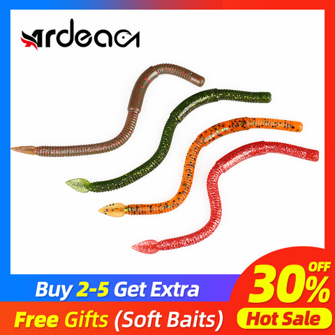 Ardea Soft Lures Silicone Bait  145mm 4.1g Worm Wobblers Artificial Jigging Carp Trout Swimbait Baitfishing Fishing Tackle ► Photo 1/6