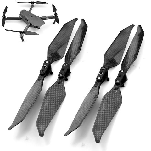 4pcs 8331 Carbon Fiber Low Noise Propeller for DJI Mavic Pro Platinum Drone Spare Props Replacement Blade Parts CW CCW ► Photo 1/6