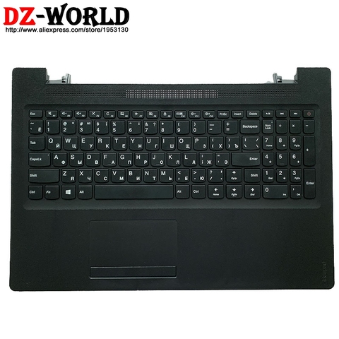 Russian Keyboard with Shell C Cover Palmrest Upper Case and Touchpad for Lenovo Ideapad 110-15 ACL IBR AST Laptop 5CB0L46240 ► Photo 1/5