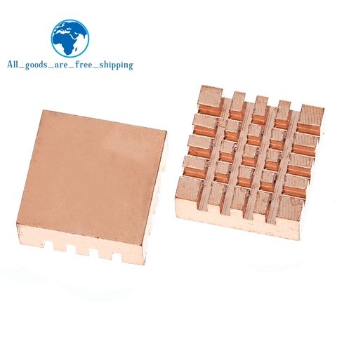 TZT 1pcs New RHS-03 Copper Heat Sink for DDR DDR2 DDR3 RAM Memory Cooler ► Photo 1/5