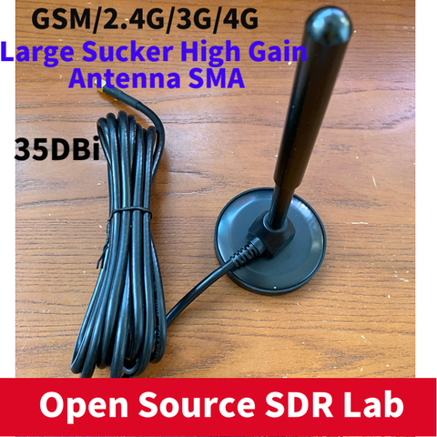 GSM/2.4G/3G/4G Large Sucker High Gain Antenna SMA ► Photo 1/1