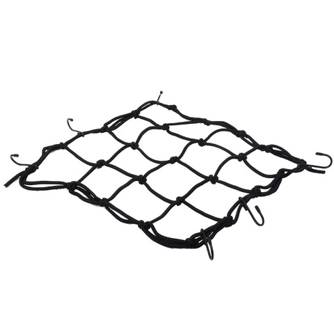 Universal Bungee Cargo Net Motorbike Helmet Mesh Storage Motorcycle Helmet Bungee Luggage Hold Down Storage Cargo Organiser Nets ► Photo 1/5