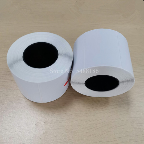 5 Rolls/lot Adhesive Thermal Label Sticker Paper 58mm*40mm 700 sheets/roll Blank Labels for Supermarket Label Printer Stickers ► Photo 1/4