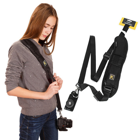 High Quality Portable Shoulder Camera Strap for DSLR Digital Camera Canon Nikon Sonys Quick Rapid Camera Accessories Strap Belt ► Photo 1/6