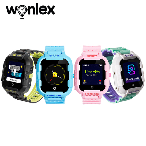 Wonlex KT03 Smart Watch (Russia-Shipped) Baby Anti-Lost 2G GPS WIFI SOS Location Tracker Camera Watch Alarm Clock Kid Smartwatch ► Photo 1/6