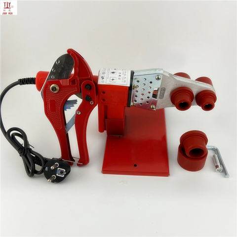 1 Set China Red New 600W 20mm 25mm 32mm PPR Pipe Soldering Iron Plastic Welding Equipment ► Photo 1/6