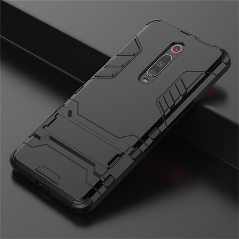 Luxury Armor Case For Xiaomi Mi A3 Lite 9T CC9E CC9 Mi9t 9 SE Redmi K20 Pro Note 10 8 7 7A 8A Shockproof Silicone Bumper Cover ► Photo 1/6