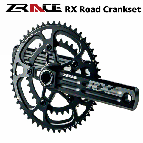 ZRACE RX 2 x 10 / 11 Speed Road Chainset Chain Wheel crank protector, 50/34T, 53/39T, 170mm / 172.5mm / 175mm ► Photo 1/6