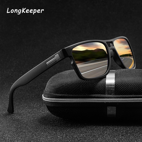 Polarized Sunglasses Men Movement Designer Driving Sun glasses Women Vintage Anti-UV Driver Black Goggles Eyewear Gafas de sol ► Photo 1/6