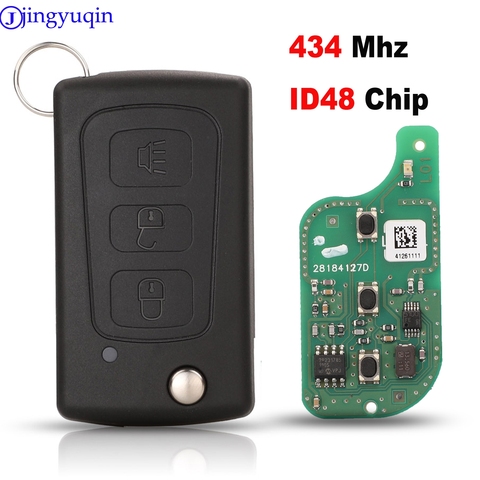 jingyuqin 3B Remote Car Key 434Mhz With ID48 Chip For Great Wall Hover Haval H3 H5 Original Control Key Folding Flid ► Photo 1/6