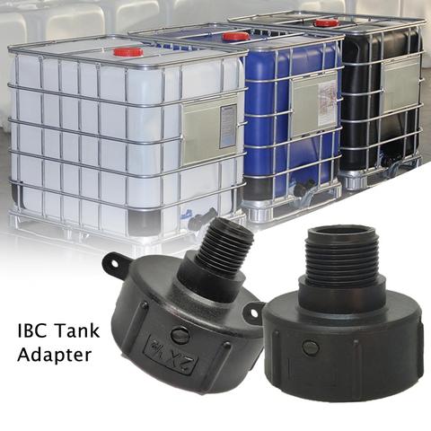 1000L IBC Tank Adapter Plastic IBC Tote Tank Connector Fitting Ton Barrel Accessories Black ► Photo 1/6