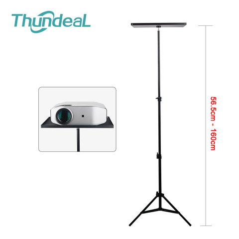 Thundeal 110cm 160cm Height-adjustable Universal Portable Projector Tripod,For Xiaomi Smartphone Camera Laptop YG620 Projector ► Photo 1/6