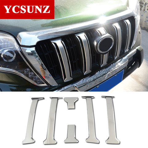 Erfaren person Snavs faldskærm 2014-2017 For Toyota Land Cruiser Prado 150 Accessories Chrome Racing  Grille Cover For Toyota Land Cruiser Prado LC150 Ycsunz - Price history &  Review | AliExpress Seller - YCSUNZ AUTO Official Store | Alitools.io