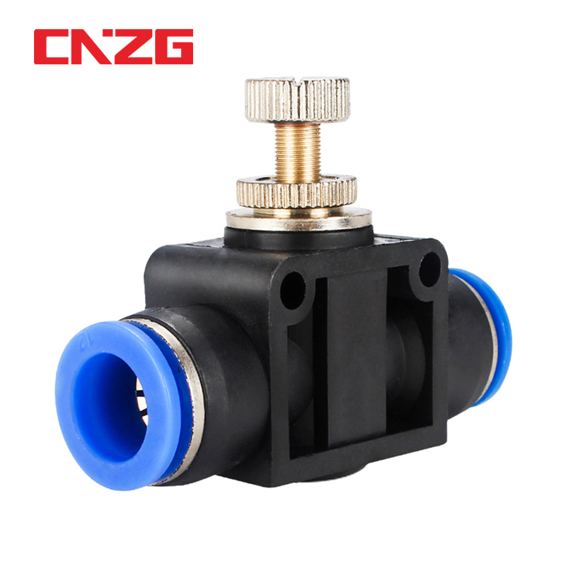 Push in to connect inline Air Fitting Flow Speed Control OD 8MM 