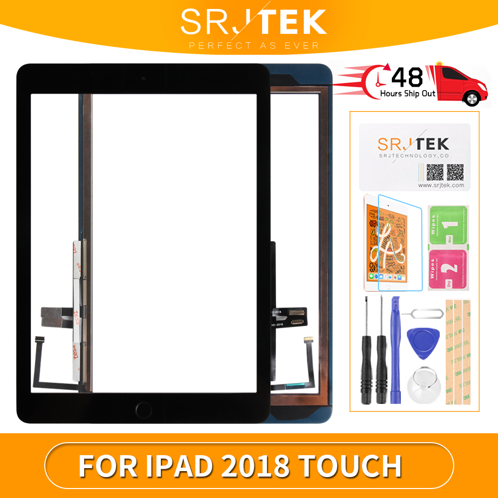 New For iPad 6 6th 2018 A1893 A1954 Generation Digitizer Touch Screen Panel  LCD Outer Display Replacement Digitizer Sensor Glass