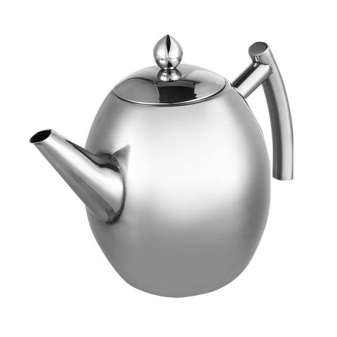 1000/1500ML Stainless Steel Teapot Coffee Pot Water Kettle With Filter Large Capacity ► Photo 1/6