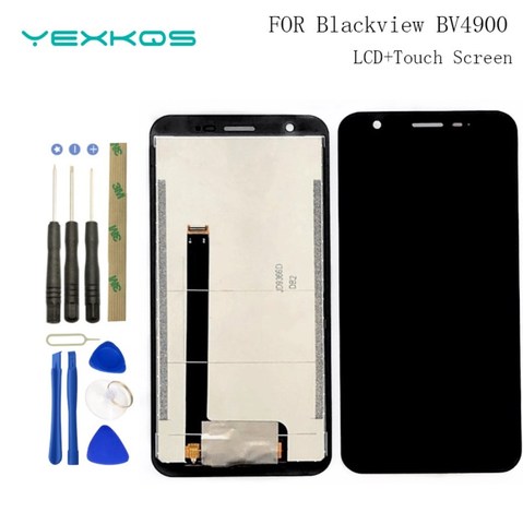 100% Original 5.7 Inch Blackview BV4900 LCD Display+Touch Screen Digitizer Tested LCD Screen For Bv4900 Pro Phone Replacement ► Photo 1/6
