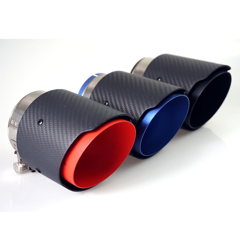 1 piece original sumsoo exhaust tips fit for modified  Mazda CX-5 cx-4 cx-3 Mazda Axela Mazda ATENZA Carbon exhaust pipe tips ► Photo 1/6