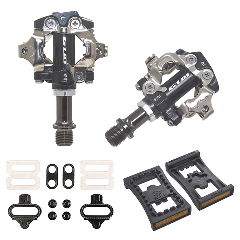GUB  PD M101 M520 Self-Locking Clipless SPD Mtb Bike Pedals Mountain Bicycle Padals With Original PD22 Cleats ► Photo 1/6