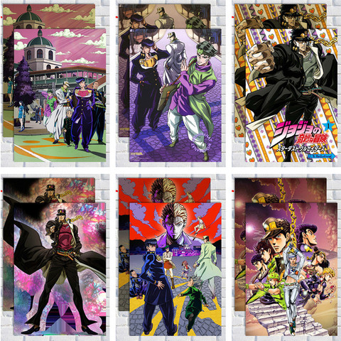 Japanese Anime Figure JoJo's Bizarre Adventure JOJO Unframed Art