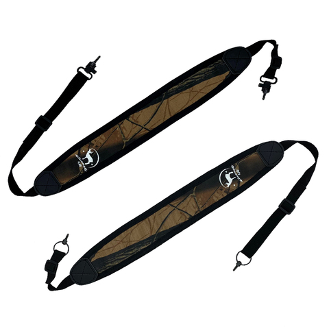 hunting shotgun strap rifle sling adapter 2 point shoulder sling accesories wall swivel gun leather sand bag belt ► Photo 1/6
