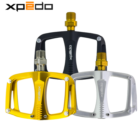 Wellgo Spd New Xpedo C260 Bearing Pocket Bike Sealed Aluminum Extruded Flat Road Bicycle Cycling Pedals 9/16